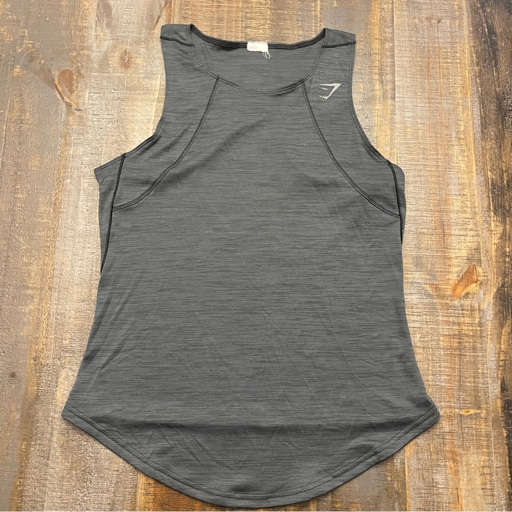 Women's Gray Gymshark Workout tank Top